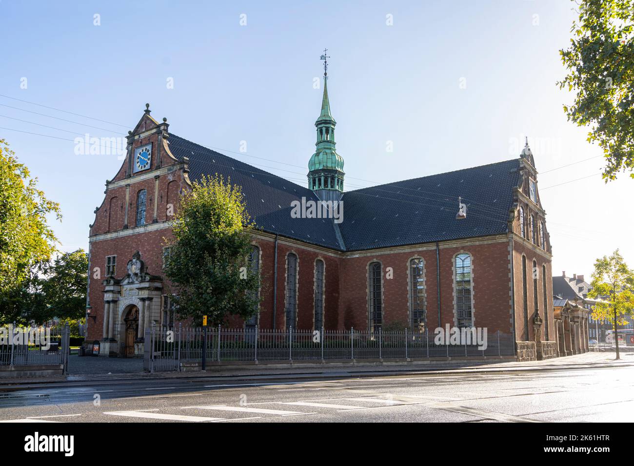 Kopenhagen, Dänemark. Oktober 2022. Außenansicht der Holmen Kirche im Stadtzentrum Stockfoto