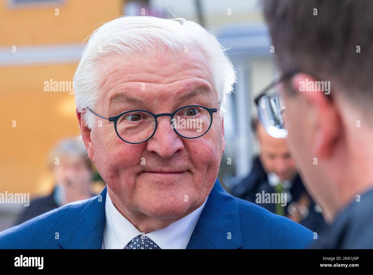 11. Oktober 2022, MecklenburgVorpommern, Neustrelitz Bundespräsident