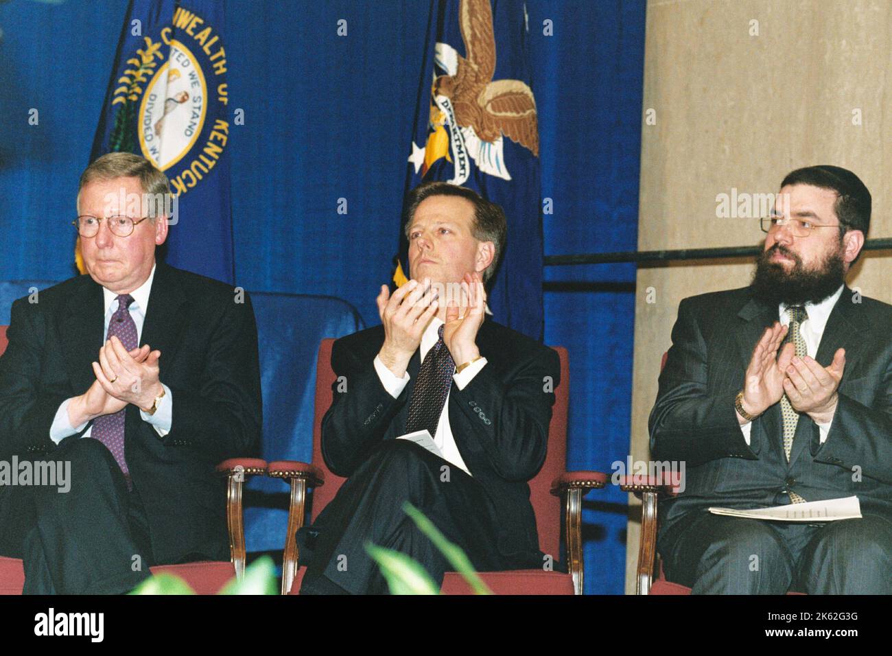 Büro des Sekretärs - Sekretärin Elaine Chao Begrüßungszeremonie Stockfoto