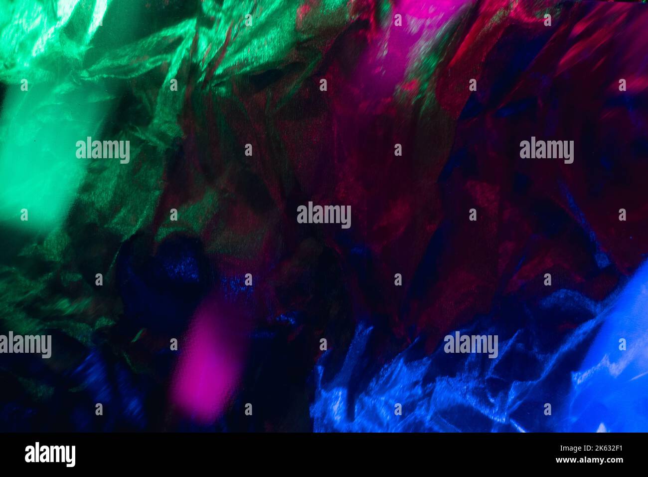 Verwischen Sie Farbe Hintergrund zerknittert Textur rosa blau Stockfoto