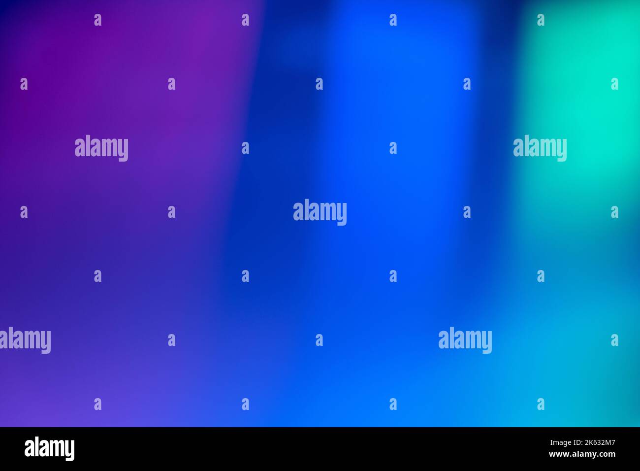 Blur Neon-Strahlen Farbe Licht Overlay blau rosa grün Stockfoto