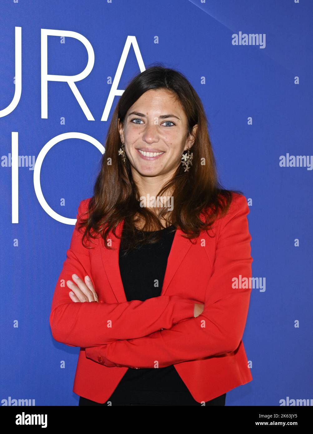 Mailand, Italien Paralympische Kulturfestival 3. Präsentation, die vom