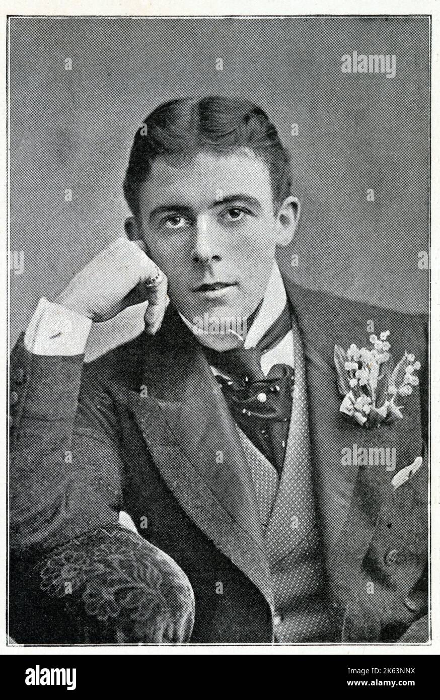 SEYMOUR HICKS (Sir Edward Seymour Hicks) (1871 - 1949), englischer Schauspieler-Manager und Dramatiker. Stockfoto