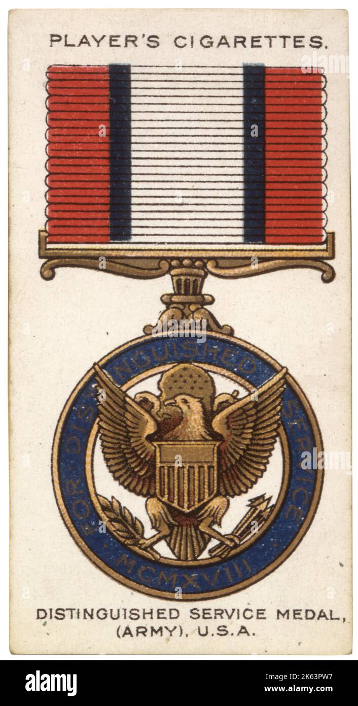 USA Distinguished Service Medal (Armee) Stockfoto