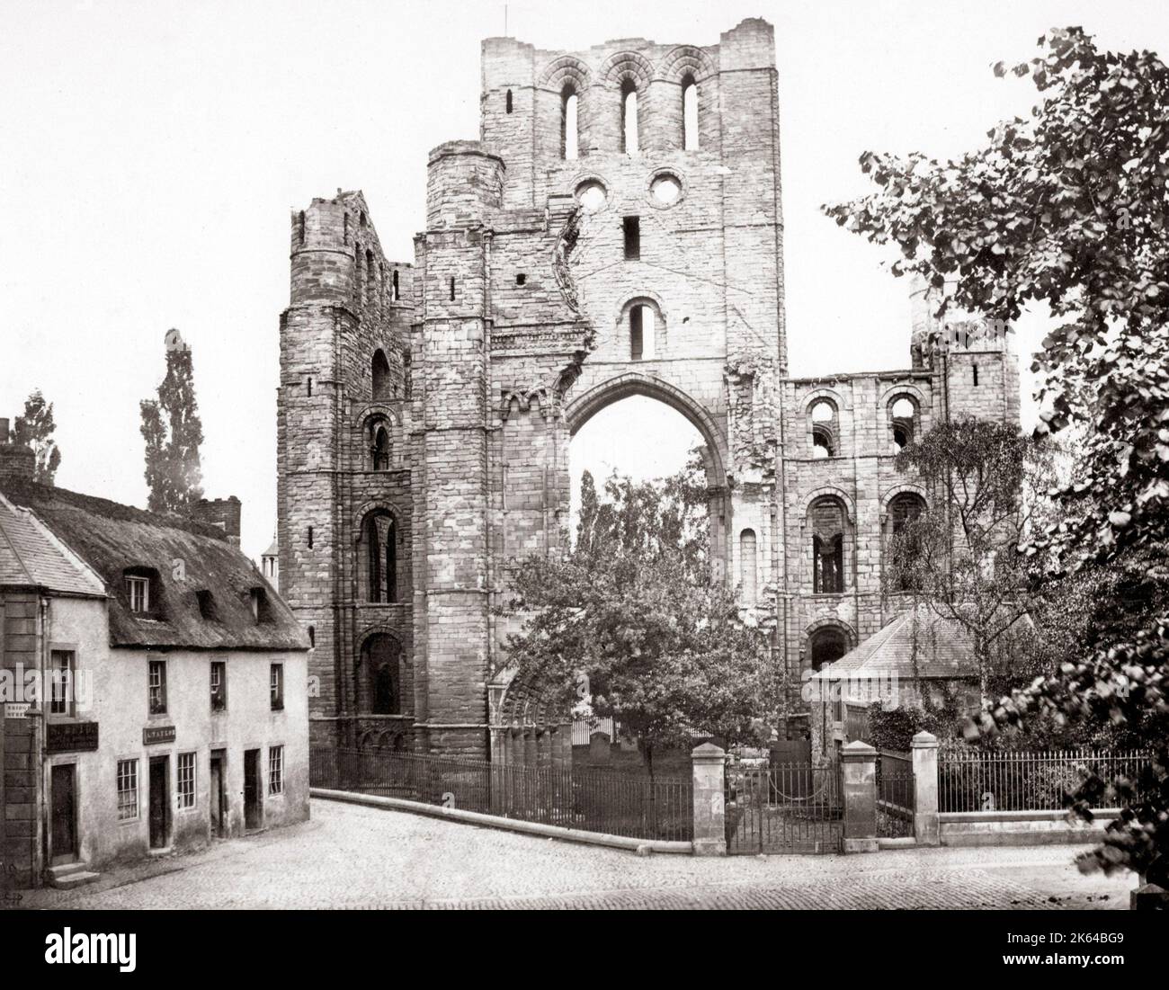 Kelso Abbey, Schottland, c 1870 Stockfoto