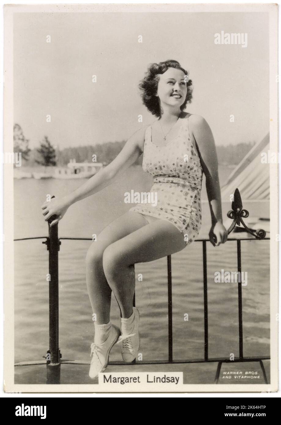 Margaret Lindsay, amerikanische Filmschauspielerin Stockfoto