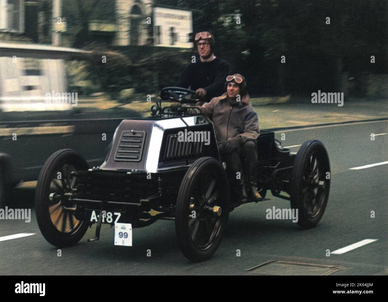 BSA Oldtimer – Veteran Car Rally (London nach Brighton?) Stockfoto