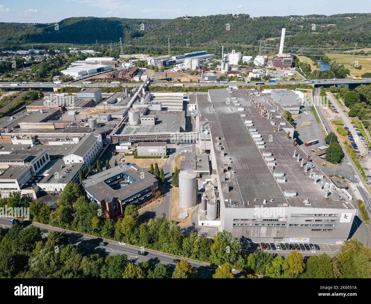 Papierfabrik „Kabel“, Hagen Stockfoto
