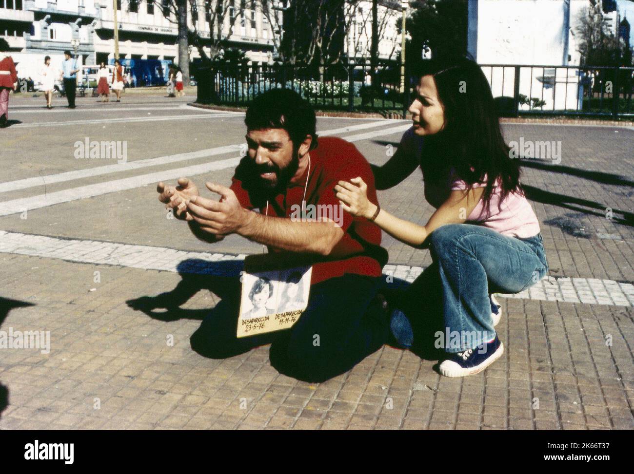 BANDERAS, CANALES, IMAGINING ARGENTINA, 2003 Stockfoto