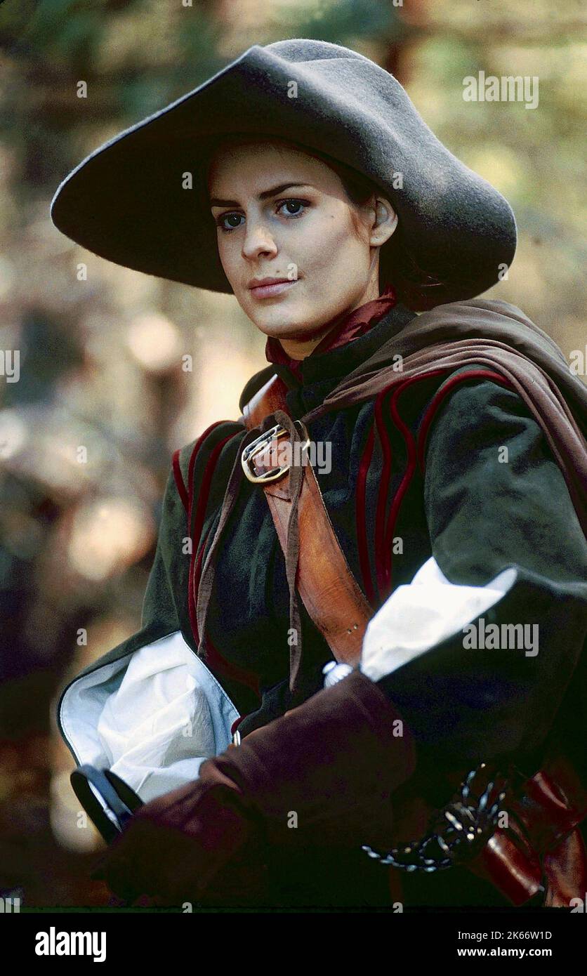 SUSIE AMY, LE FEMME MUSKETEER, 2003 Stockfoto