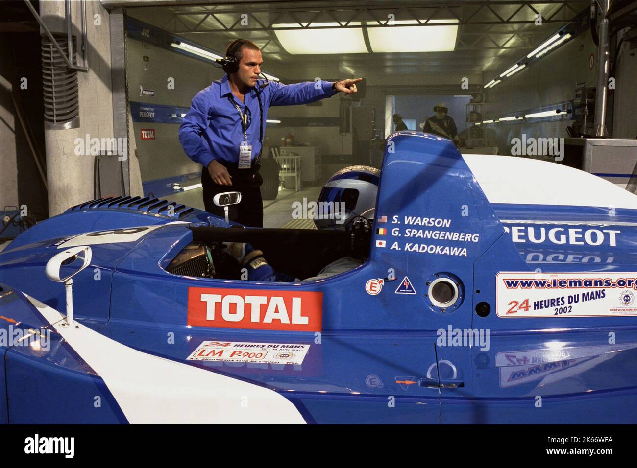 PHILIPPE BAS, MICHEL VAILLANT, 2003 Stockfoto
