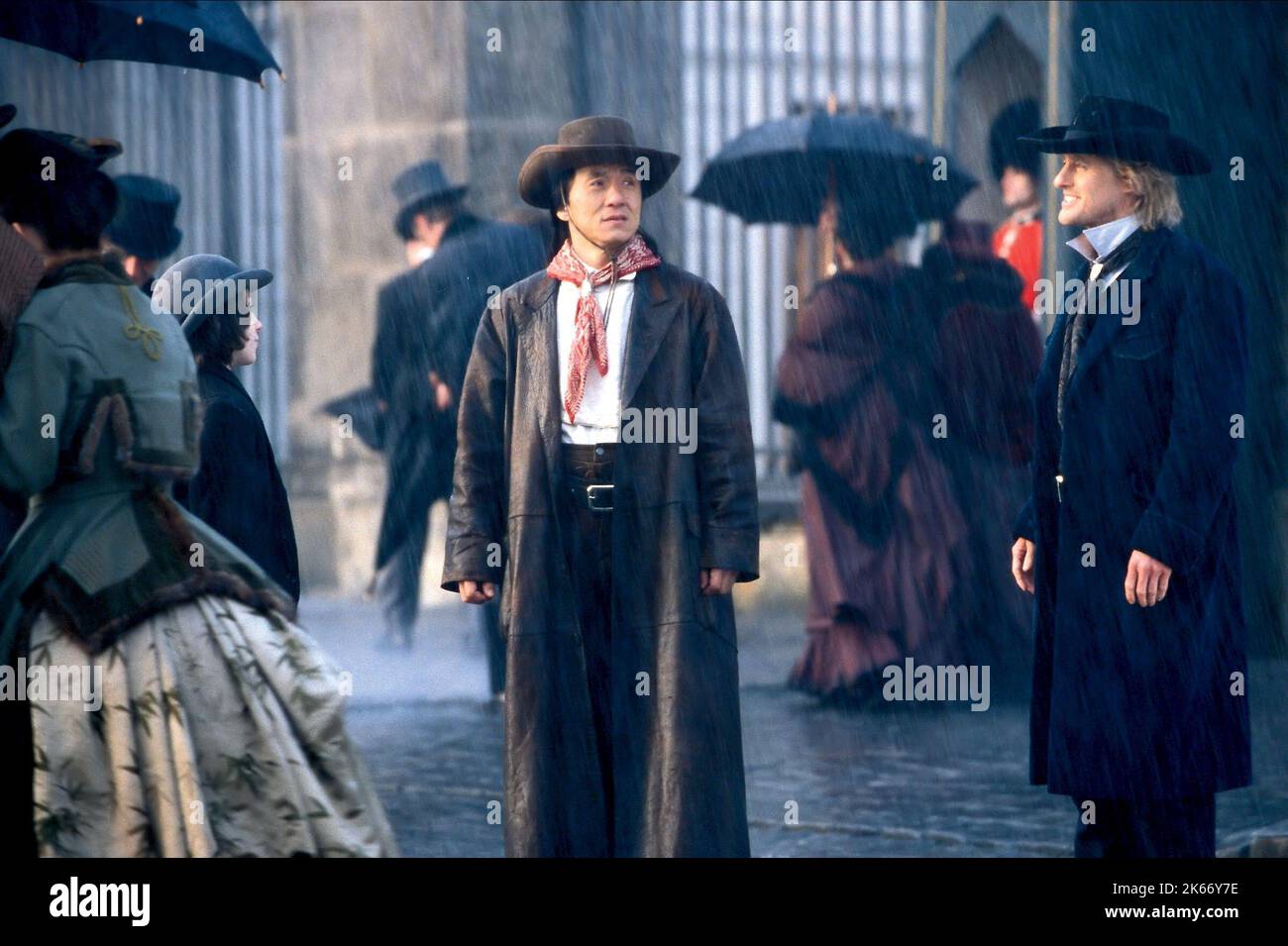 JACKIE CHAN, Owen Wilson, SHANGHAI KNIGHTS 2003 Stockfoto