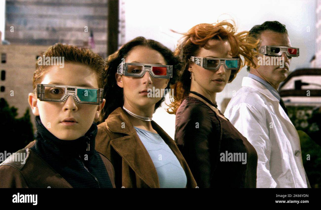 SABARA, VEGA, GUGINO, BANDERAS, SPIONAGE KIDS 3-D: GAME OVER, 2003 Stockfoto