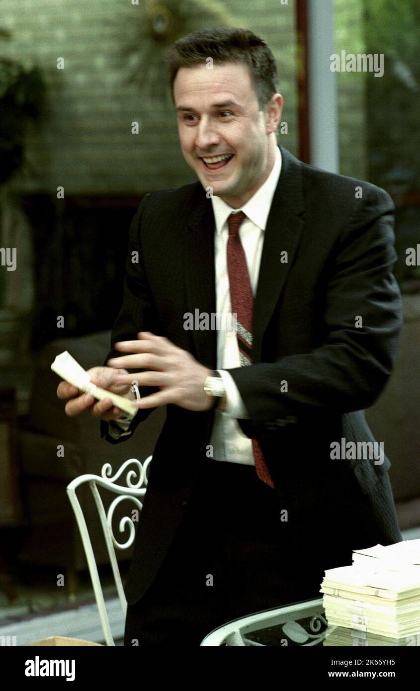 DAVID ARQUETTE, SINATRA STEHLEN, 2003 Stockfoto