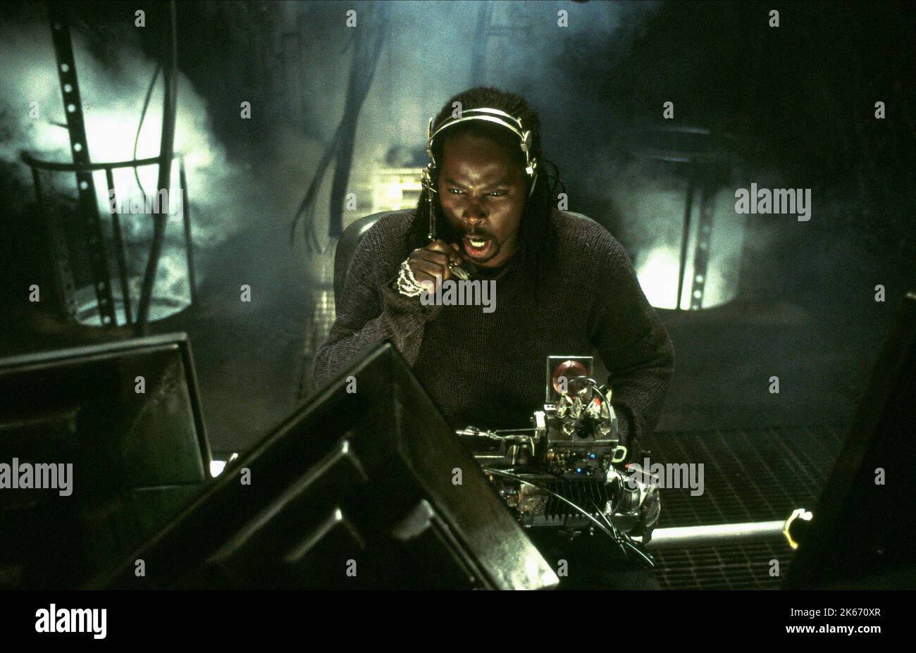 HAROLD PERRINEAU, DIE MATRIXREVOLUTIONEN, 2003 Stockfoto