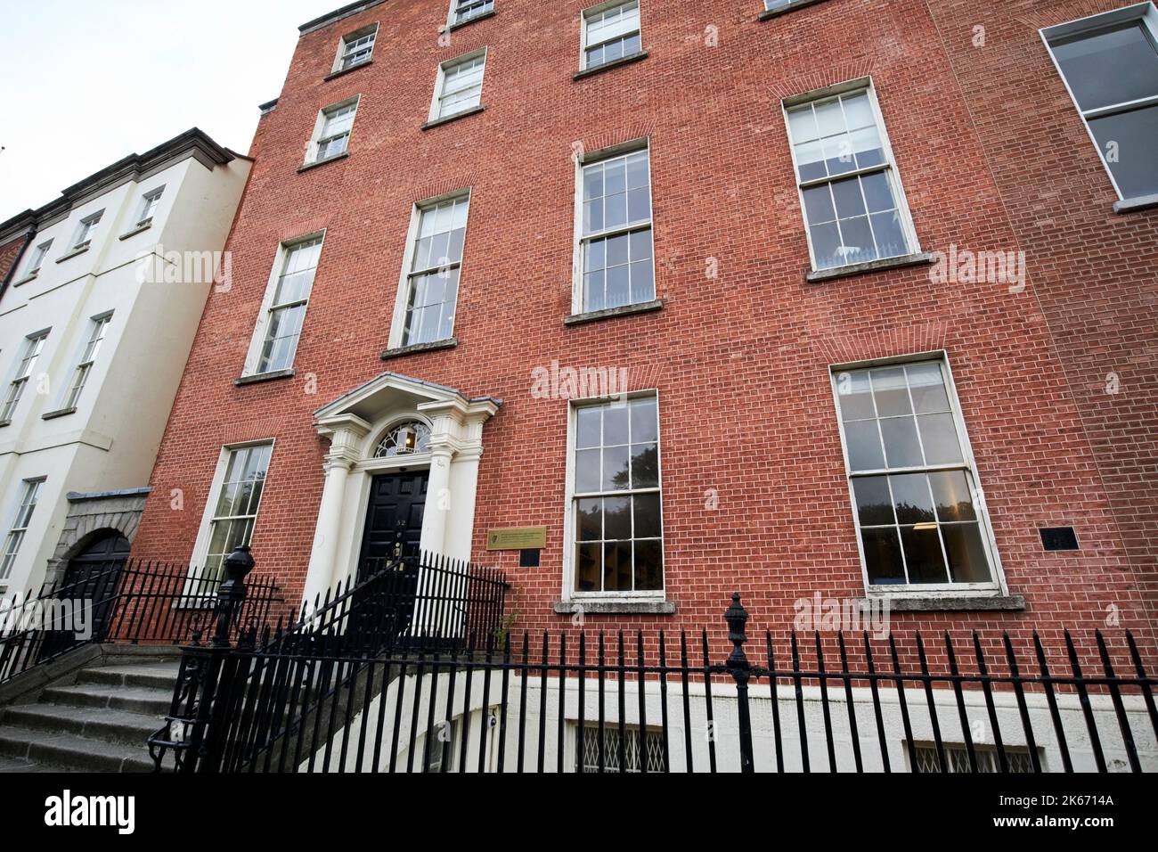 Department of further and higher Education Research Innovation and Science 52 st stephens Green dublin republik irland ehemaliges Büro des öffentlichen Lebens Stockfoto
