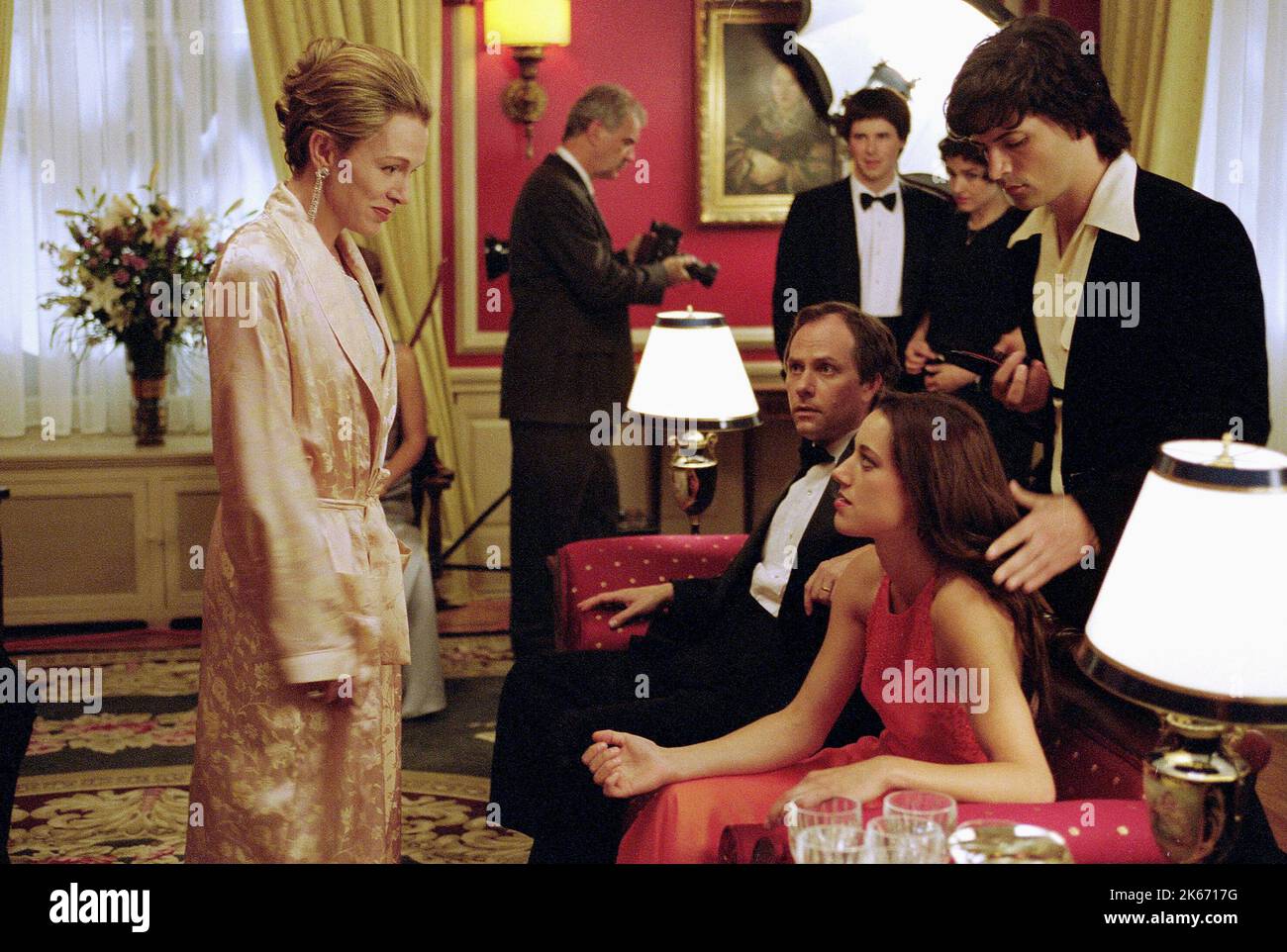 JUDY DAVIS, TOM Barnett, ZOIE PALMER, SEAN PALMER, die REAGANS, 2003 Stockfoto