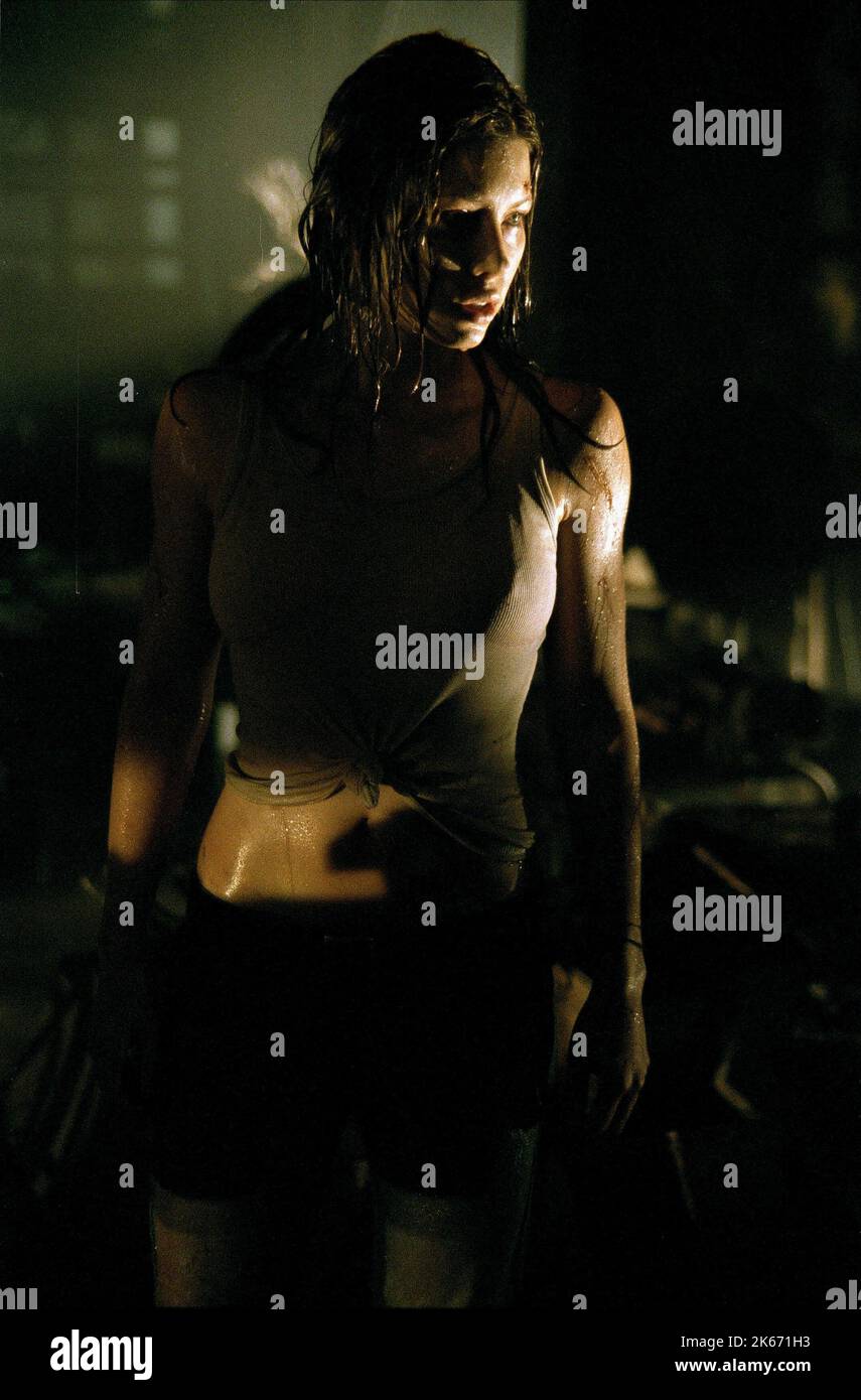 JESSICA Biel, das Texas Chainsaw Massacre, 2003 Stockfoto