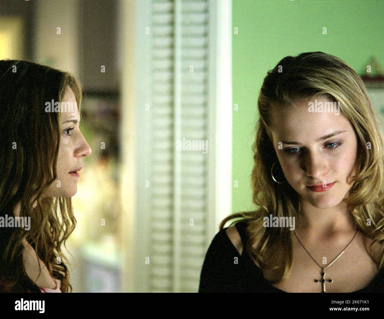 HOLLY HUNTER, EVAN RACHEL WOOD, dreizehn, 2003 Stockfoto