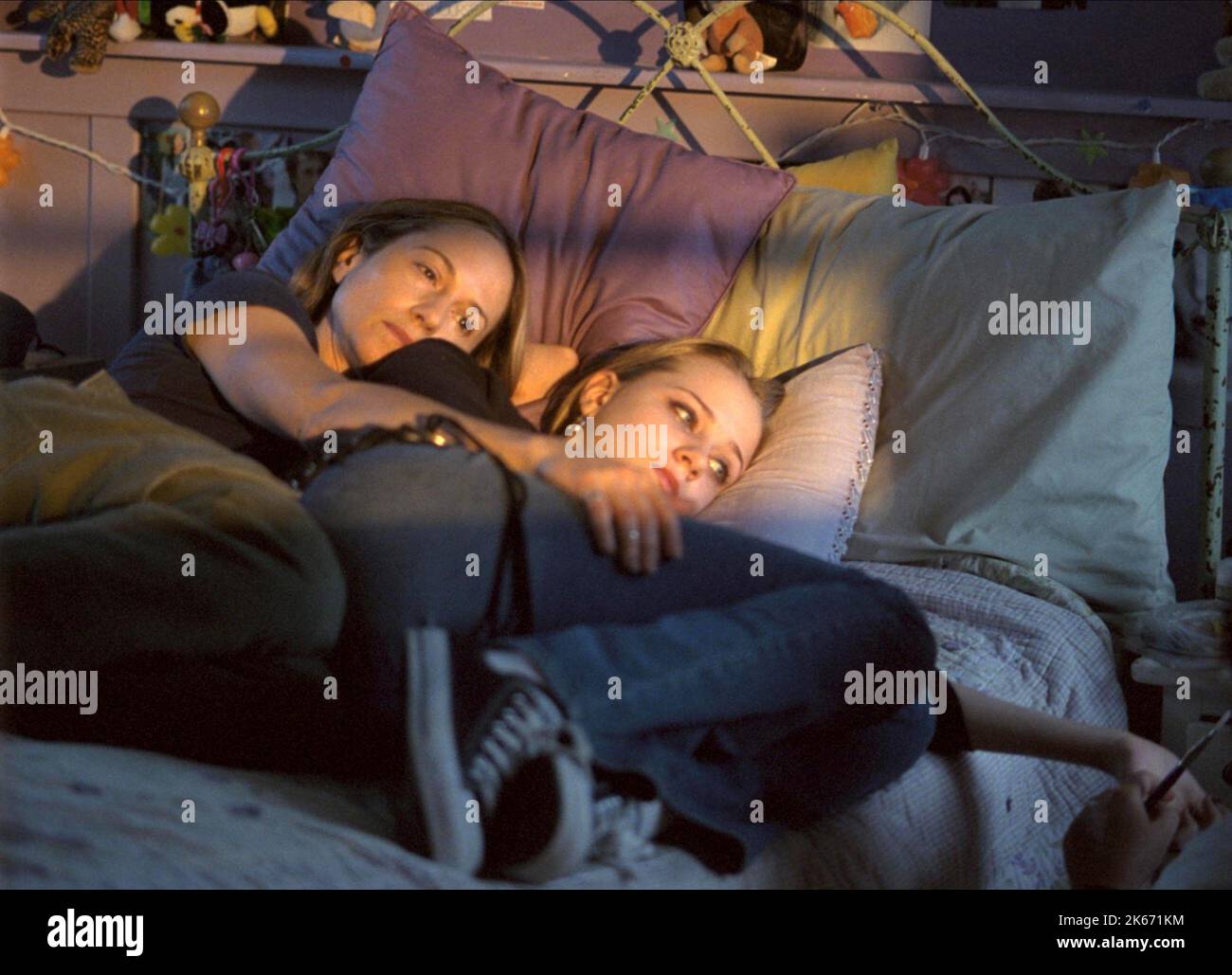 HOLLY HUNTER, EVAN RACHEL WOOD, dreizehn, 2003 Stockfoto