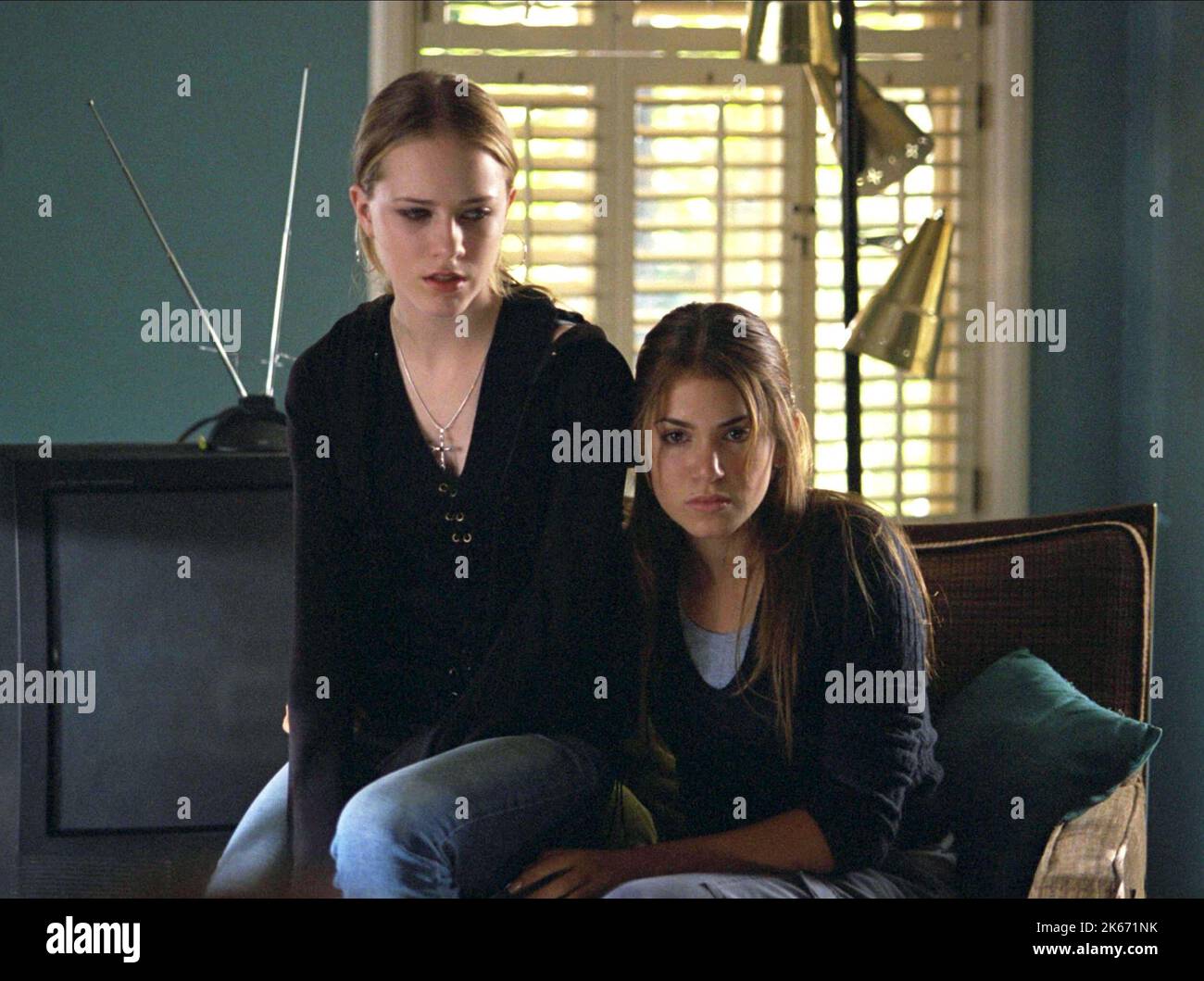 EVAN RACHEL WOOD, Nikki Reed, dreizehn, 2003 Stockfoto
