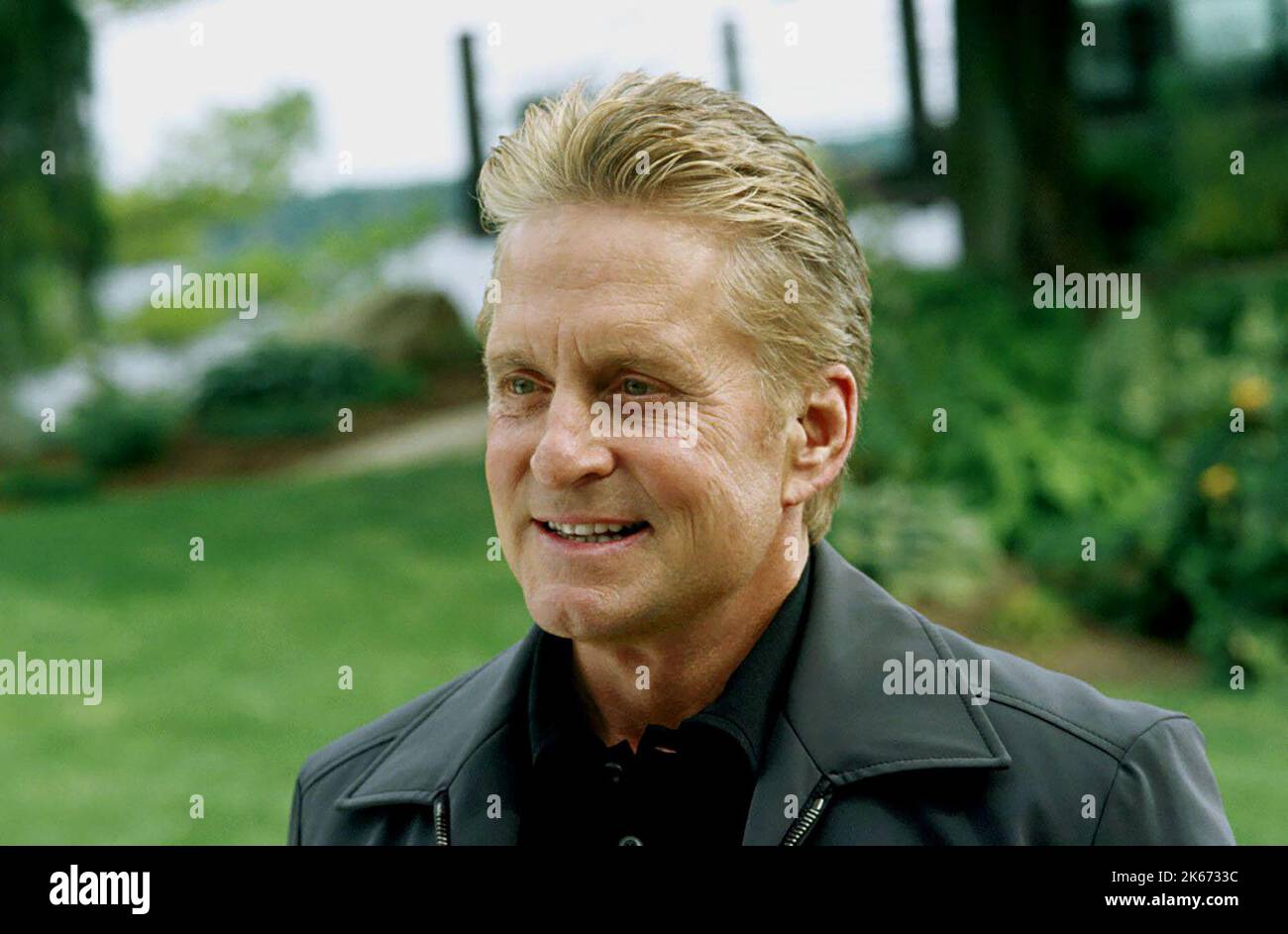 MICHAEL DOUGLAS, - in den Gesetzen, 2003 Stockfoto