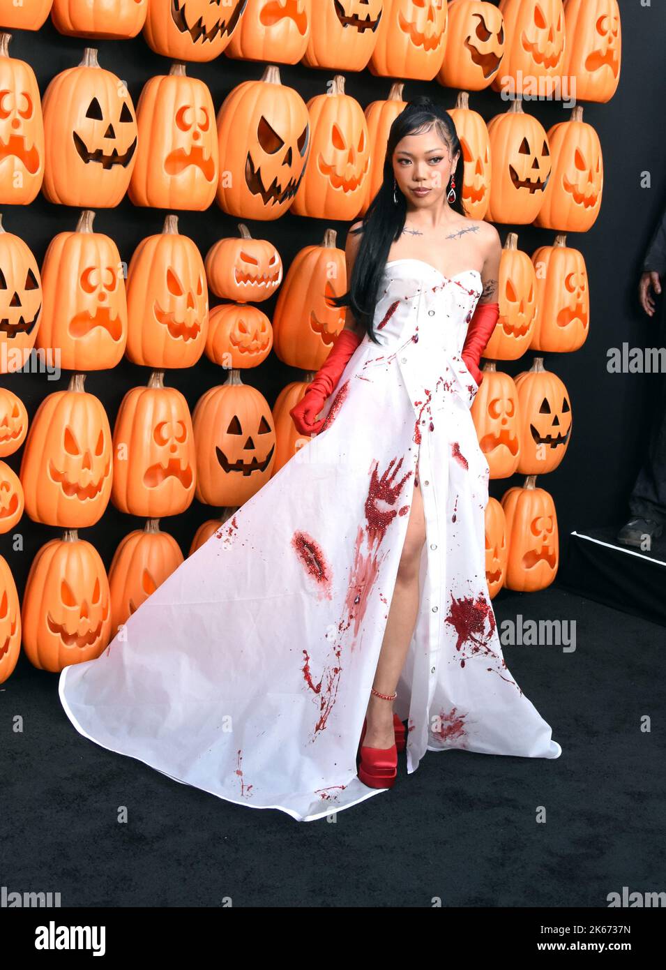 Hollywood, California, USA 11.. Oktober 2022 Nava Rose nimmt an der Weltpremiere von Universal Picturs „Halloween endet“ im TCL Chinese Theatre am 11. Oktober 2022 in Hollywood, Kalifornien, USA Teil. Foto von Barry King/Alamy Live News Stockfoto