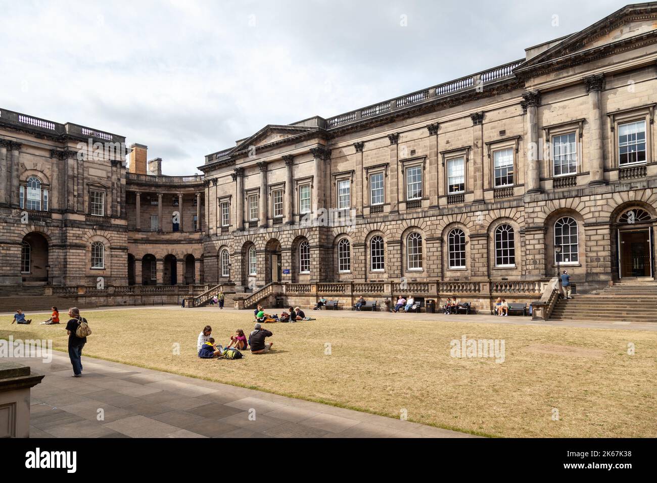 Old College, die Universität von Edinburgh Stockfoto
