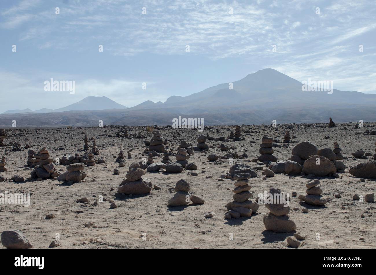 Atacama-Wüste, Dezember 2014. Fotograf: Ale Espaliat Stockfoto