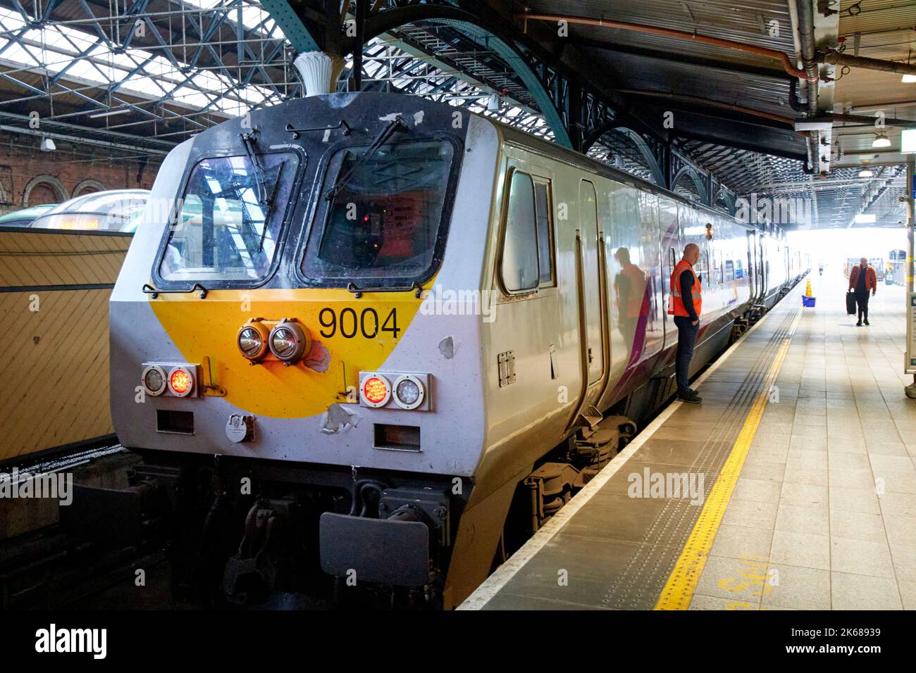 northern ireland Railways 201 Class Enterprise belfast dublin Train Service am bahnhof connolly dublin republic of ireland Stockfoto