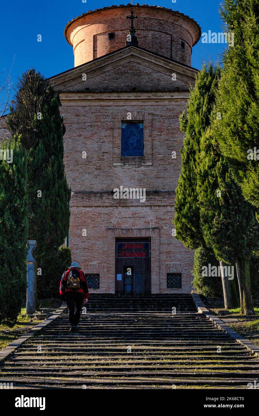 Santuario della beata vergine di Puianello, Castelvetro di Modena, Emilia Romagna, Italia Stockfoto