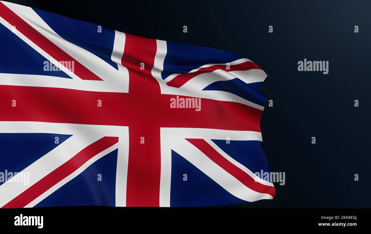 britische Flagge vereinigtes Königreich Union Jack london Zeichen Stockfoto