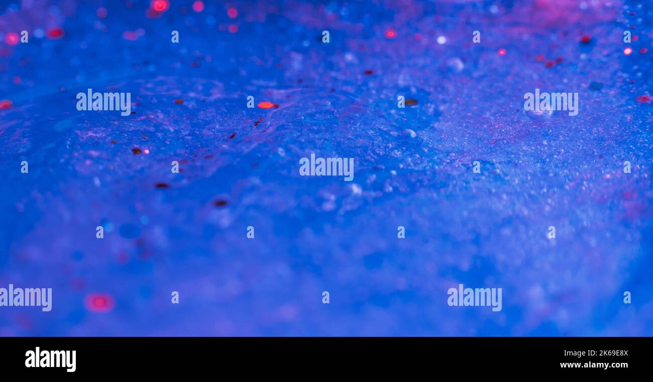 Glitter funkelt blau unfokused Kunst Hintergrund Stockfoto