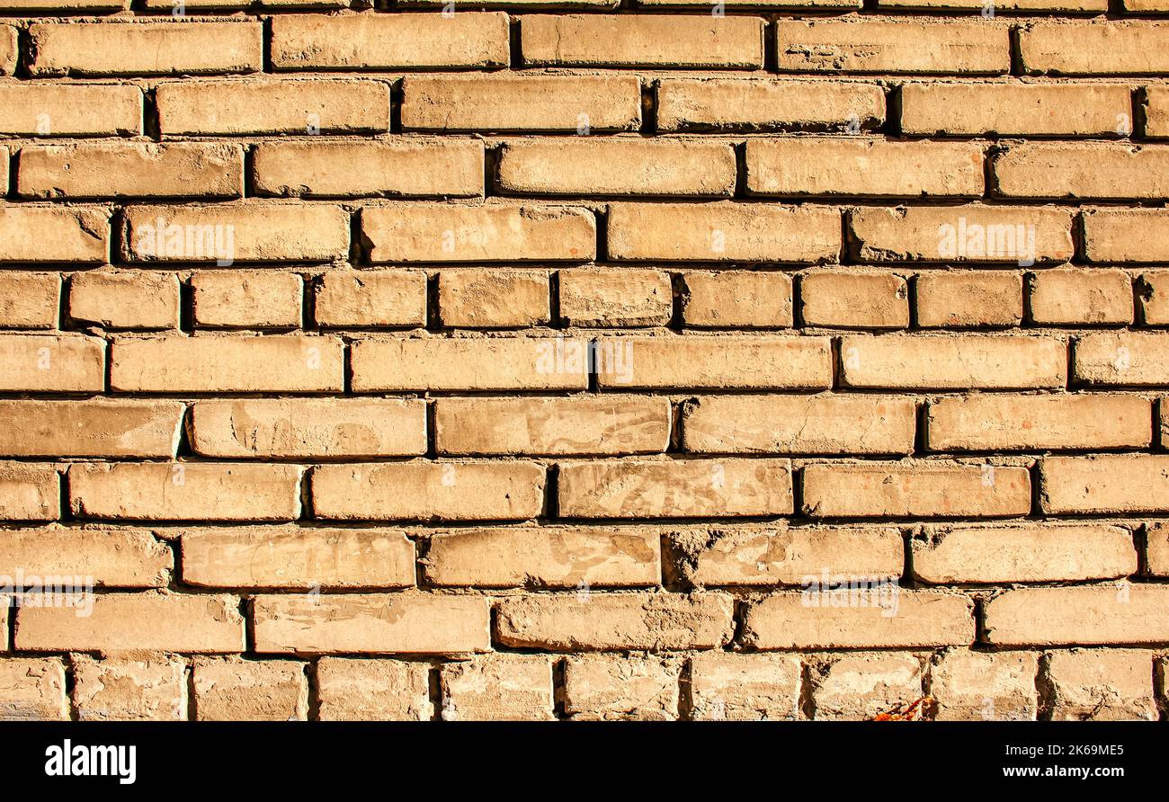 Alte Backsteinmauer Hintergrund, Backsteinmauer Textur, Struktur. Alte gebrochene Ziegel, Zementverbindungen, Nahaufnahme. Konstruktion, Reparatur. Konzept der Verwüstung, dez Stockfoto Alte Backsteinmauer Hintergrund, Backsteinmauer Textur, Struktur. Alte gebrochene Ziegel, Zementverbindungen, Nahaufnahme. Konstruktion, Reparatur. Konzept der Verwüstung, dez Stockfoto