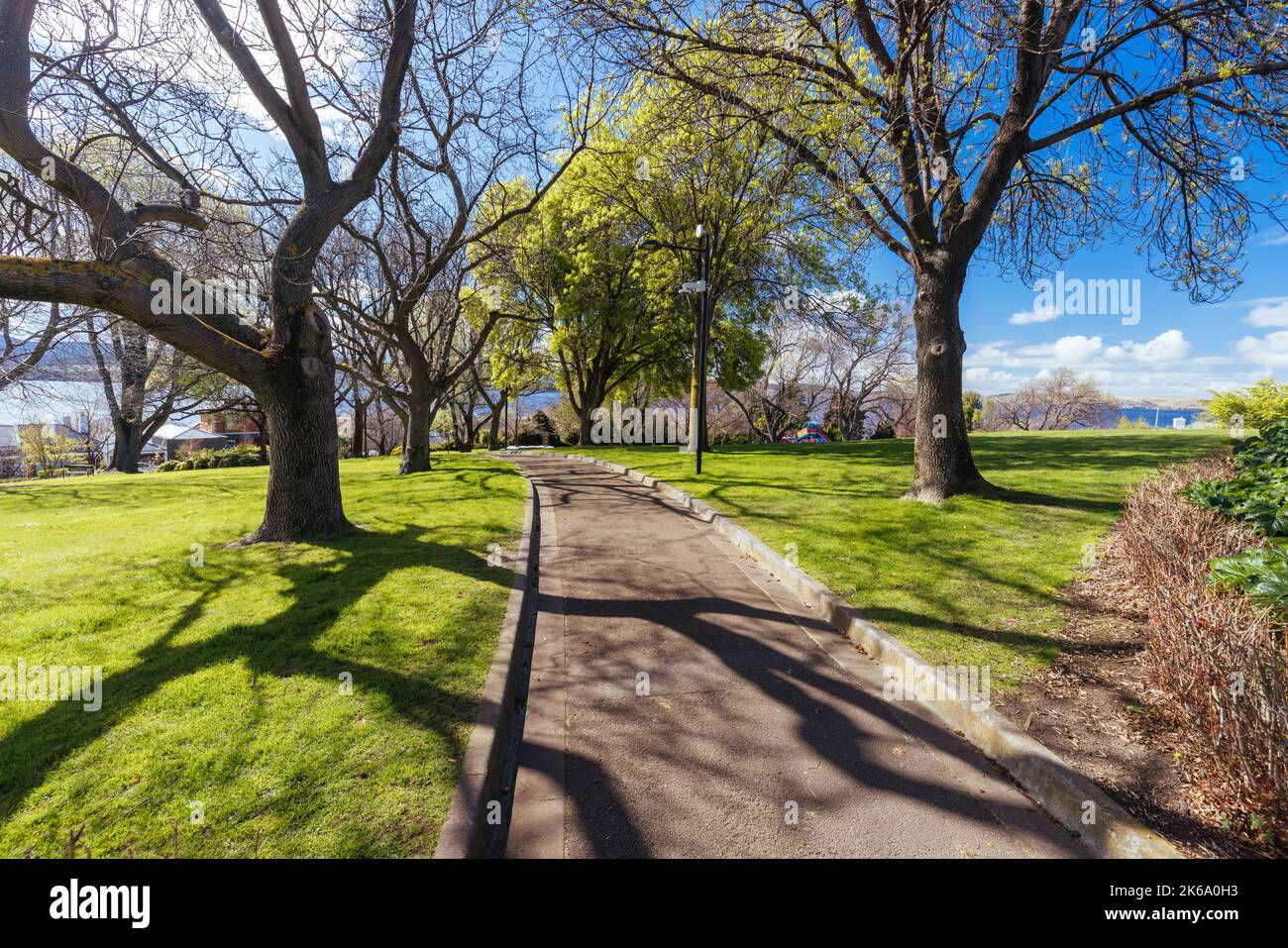 Princes Park in Hobart, Tasmanien, Australien Stockfoto
