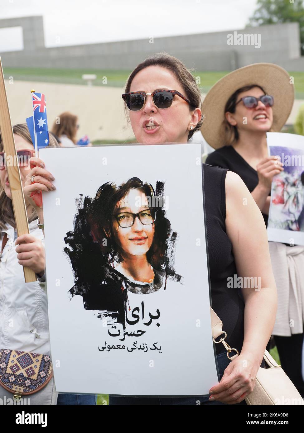 Freedom for Iran-Kundgebung im Parlamentsgebäude am 12. Oktober 2022 Stockfoto