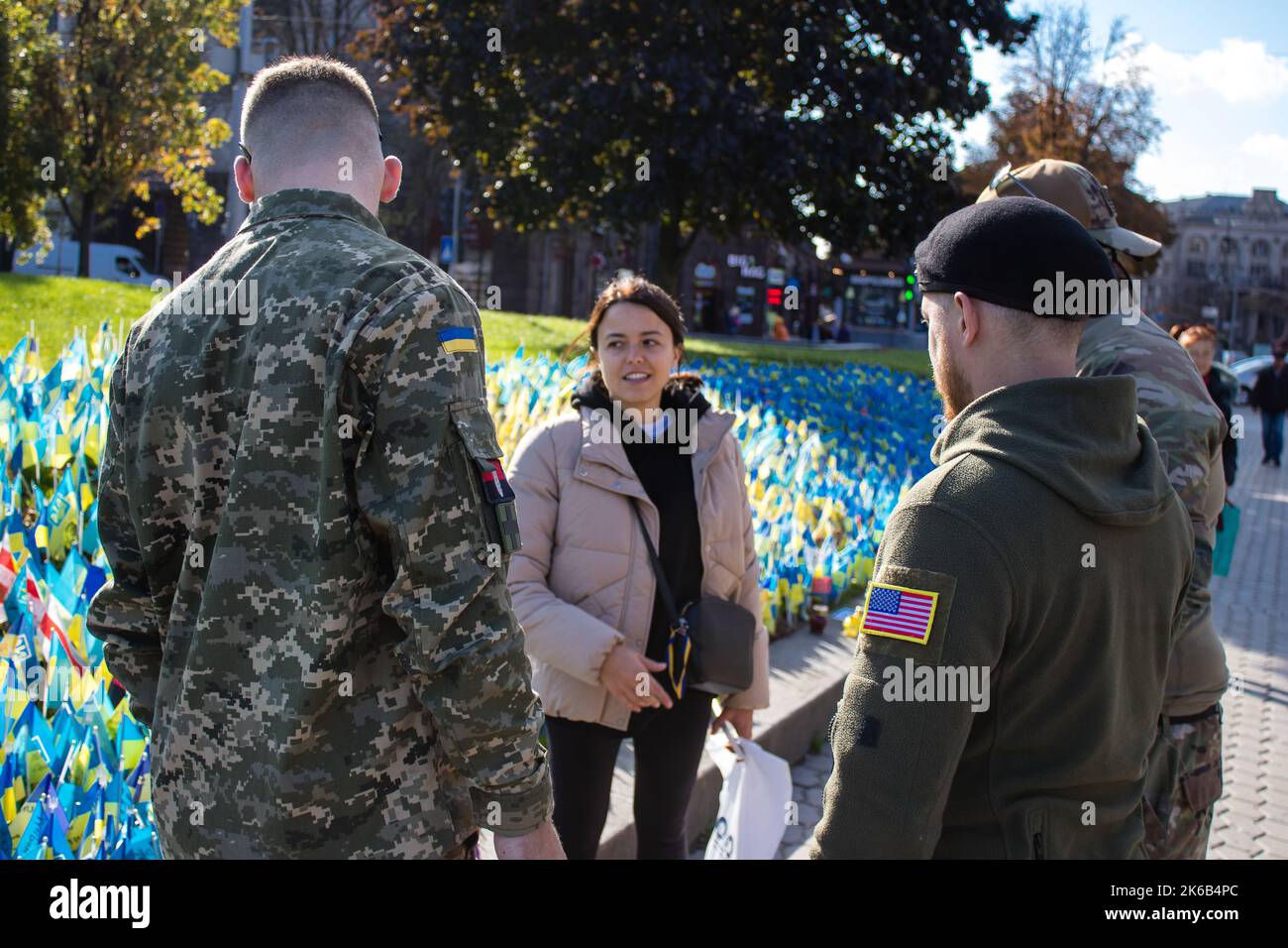 3 Soldaten der ausländischen Legion in der Ukraine, amerikanischer