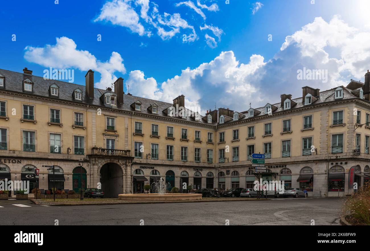 Gramont-Platz in Pau, in Béarn, New Aquitanien, Frankreich Stockfoto