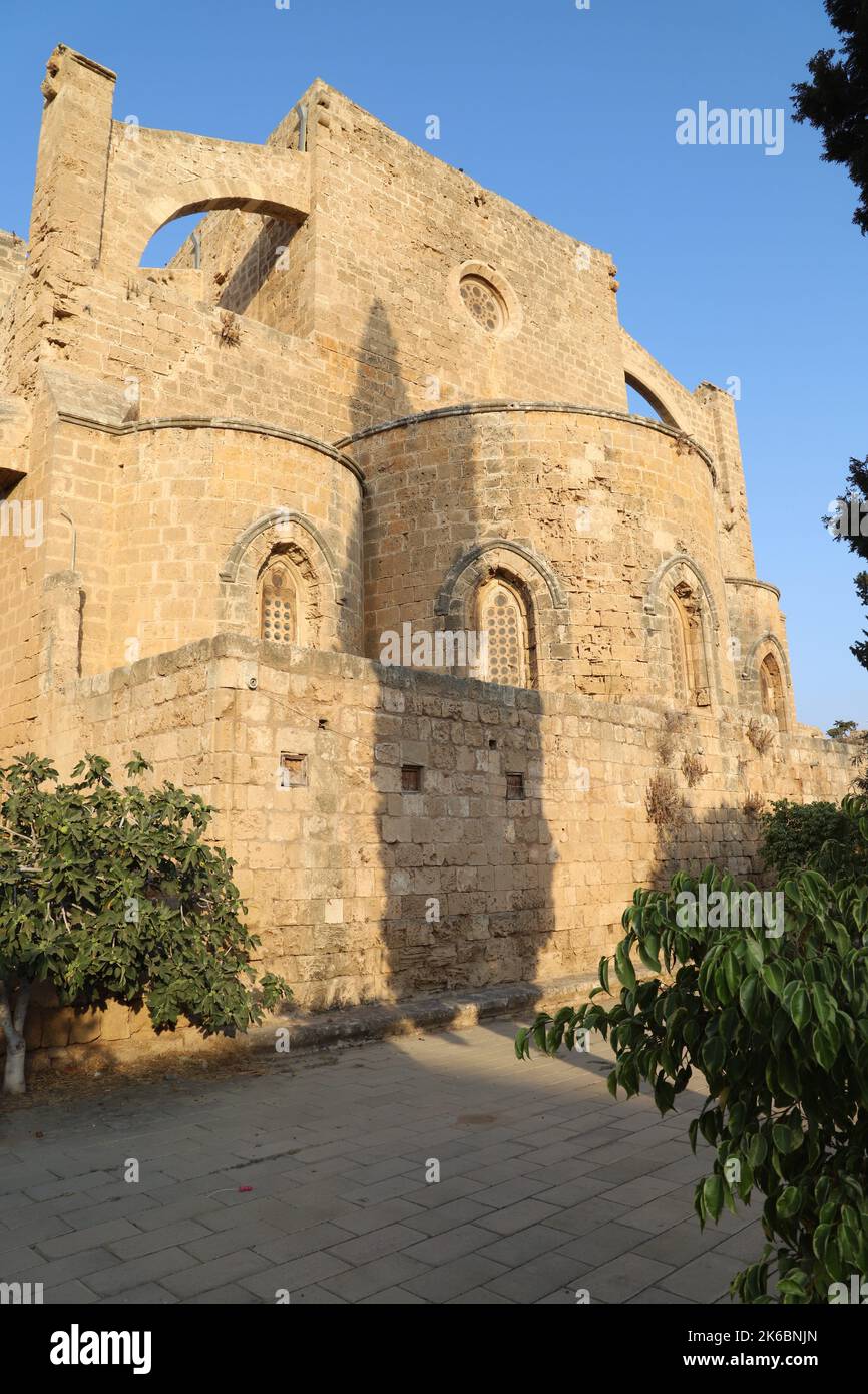 St. Peter & St. Paul Kathedrale (Sinan Pasha Moschee), Famagusta (Gazimagusa), türkische Republik von Nordzypern. Stockfoto