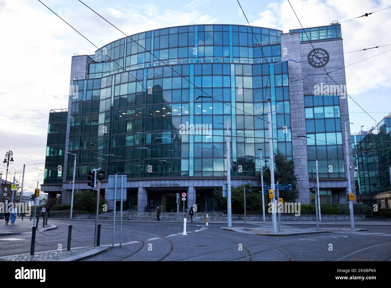 la touche House ifsc Financial District dublin, republik irland Stockfoto