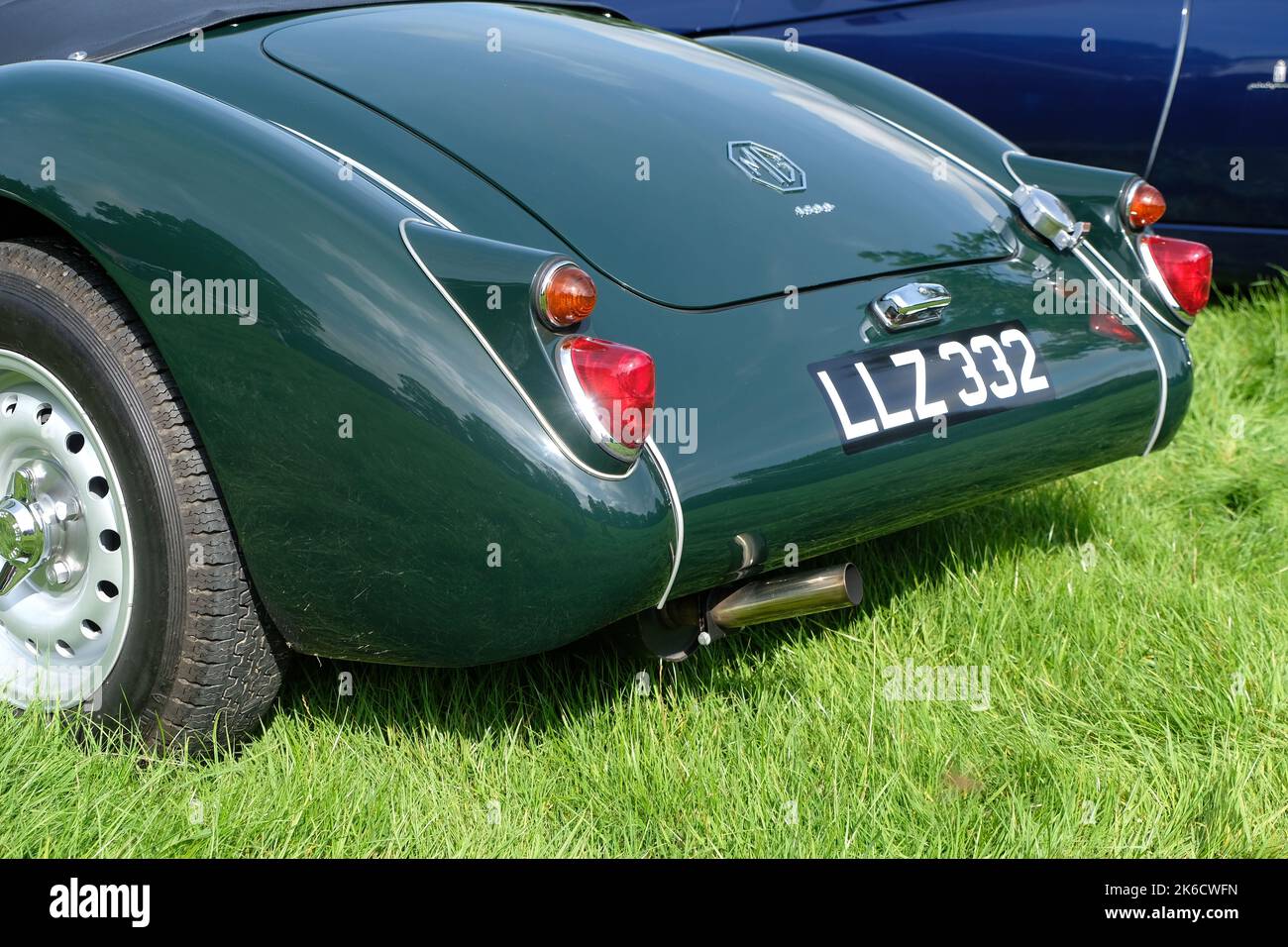 MGA wurde als Speedster bei Hutton in der Forest Classic Car Show in