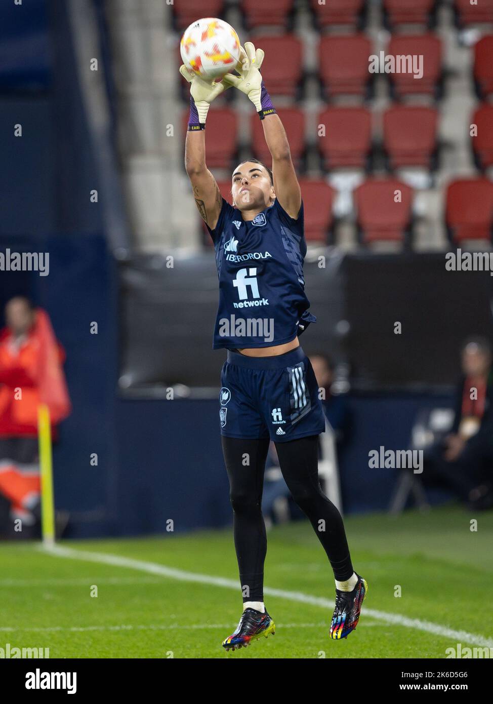 Misa von Spanien während des Spiels zwischen Spanien und USWNT im El Sadar Stadium am 11. Oktober 2022 in Pamplona, Spanien. Stockfoto