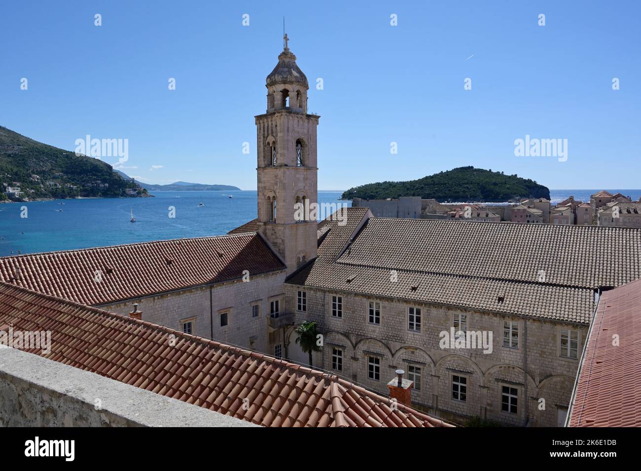 Dominikanerkloster, Dubrovnik Stockfoto