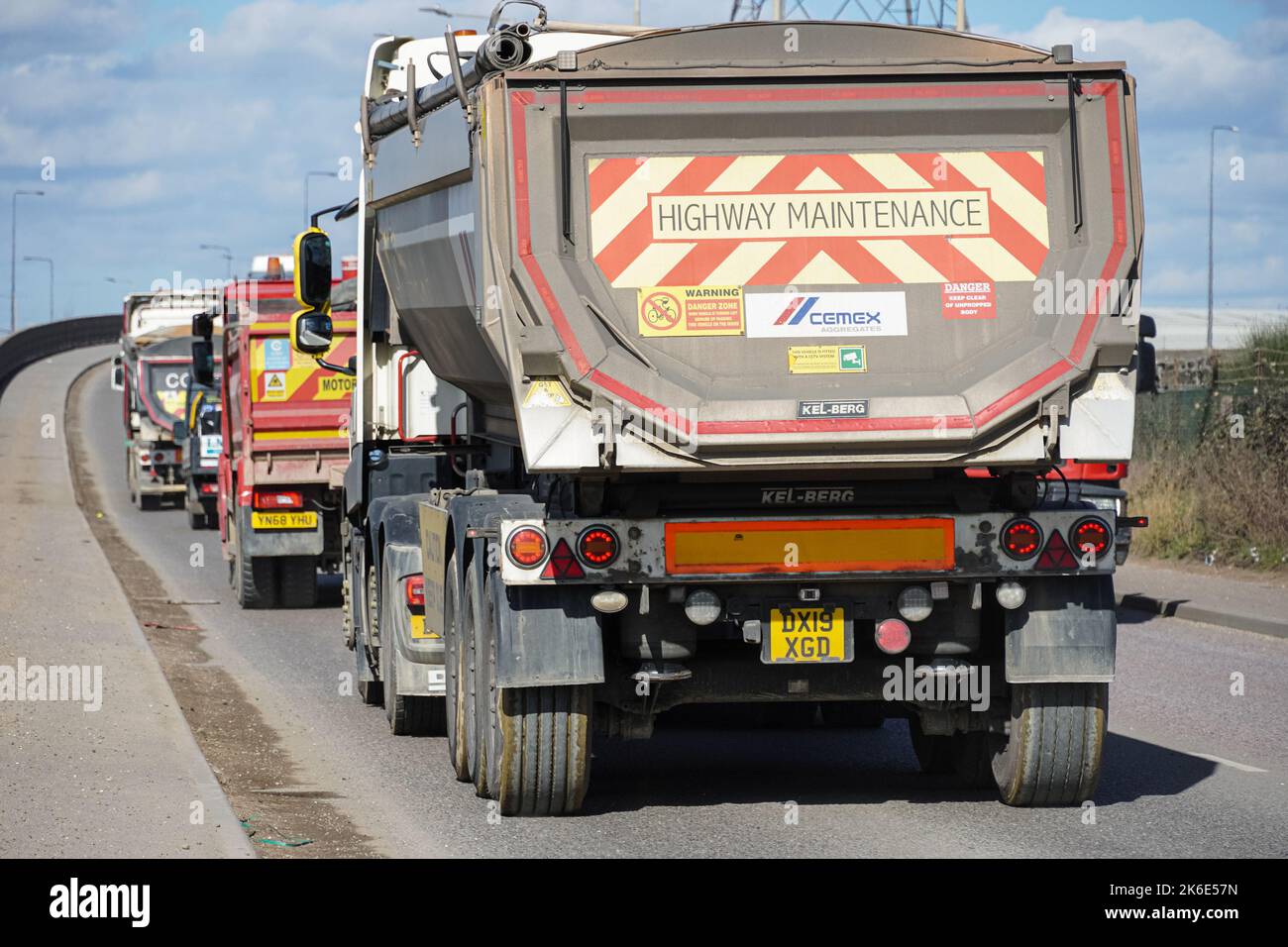 Straßenwartungsfahrzeuge, London, England, Vereinigtes Königreich Stockfoto