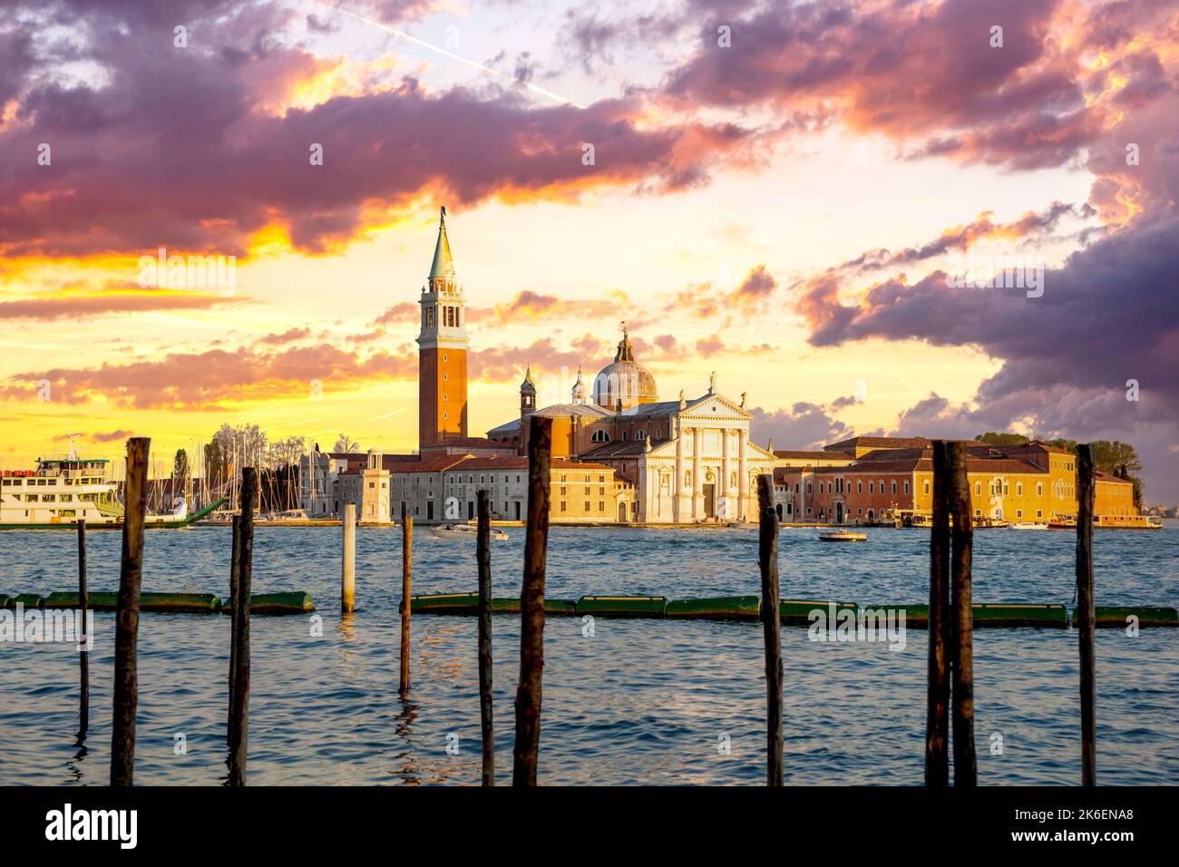 Historische Stadt Venedig, Italien Stockfoto