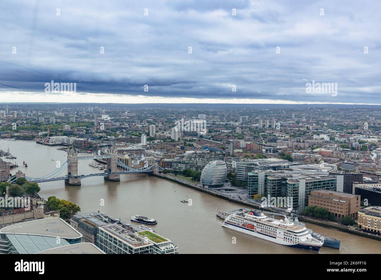 Blick auf London Stockfoto