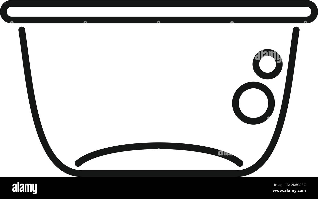 Geschmack Kaffeekapsel Symbol Umriss Vektor. Espresso-Café. Teebar Stock Vektor