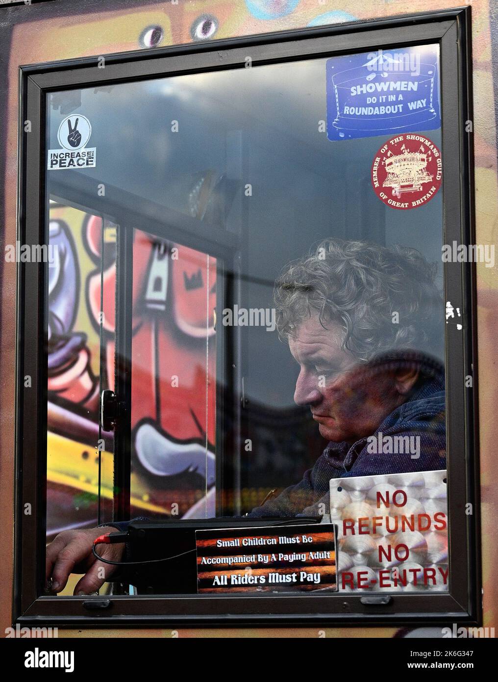 7.. Oktober 2022, Tewkesbury, Gloucestershire, England. Tewkesbury Mop