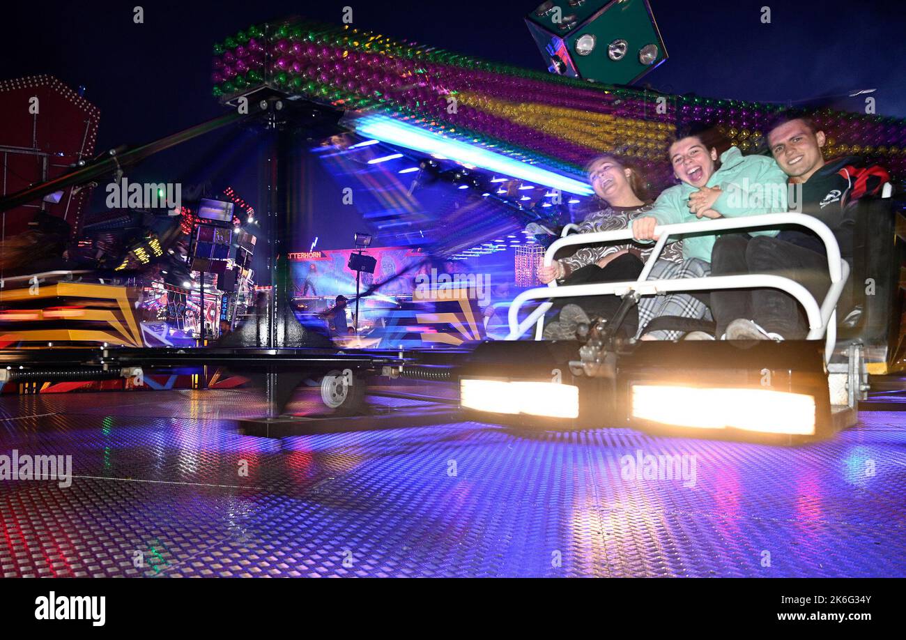 7.. Oktober 2022, Tewkesbury, Gloucestershire, England. Tewkesbury Mop