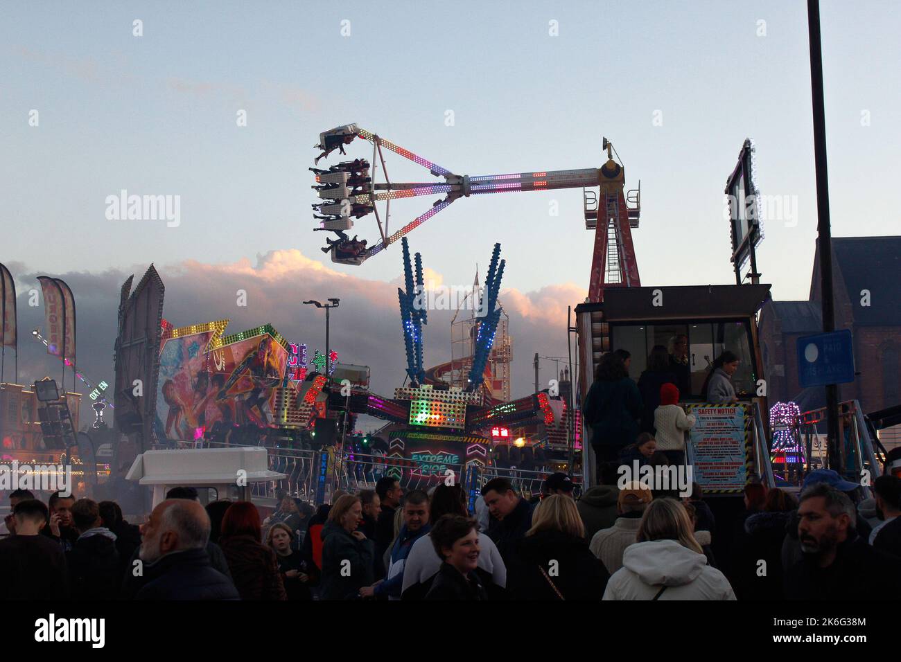 7.. Oktober 2022, Tewkesbury, Gloucestershire, England. Tewkesbury Mop